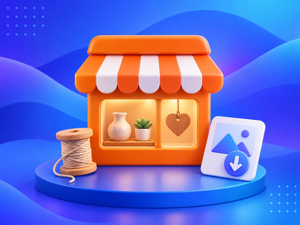كورس احتراف البيع على Etsy للمنتجات المادية والرقمية